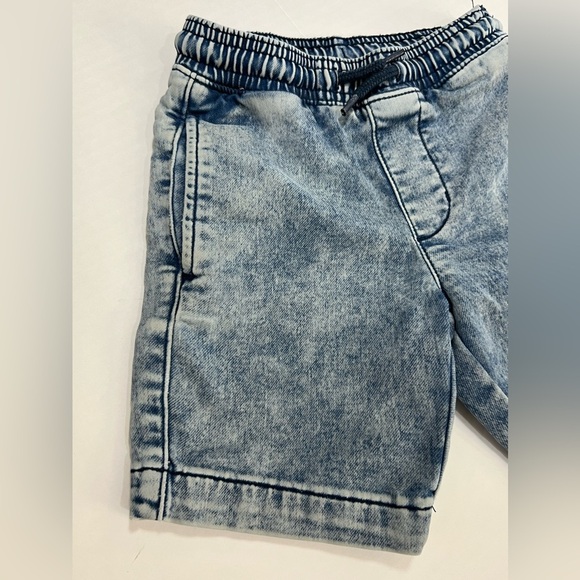 Wonder Nation Blue Denim Shorts Vintage Wash - Picture 3 of 4